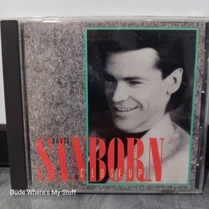 DAVID SANBORN - CLOSEUP - ORIGINAL 1988 CD - 10 SONGS